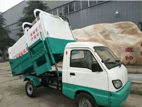 點(diǎn)擊查看詳細(xì)信息<br>標(biāo)題：自卸式電動(dòng)四輪垃圾車 閱讀次數(shù)：2349