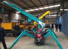 點擊查看詳細信息<br>標題：3噸履帶式蜘蛛吊 閱讀次數(shù)：4153